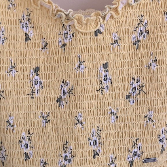 DONATED - Hollister Smocked Ruffle Cami - Picture 6 of 8